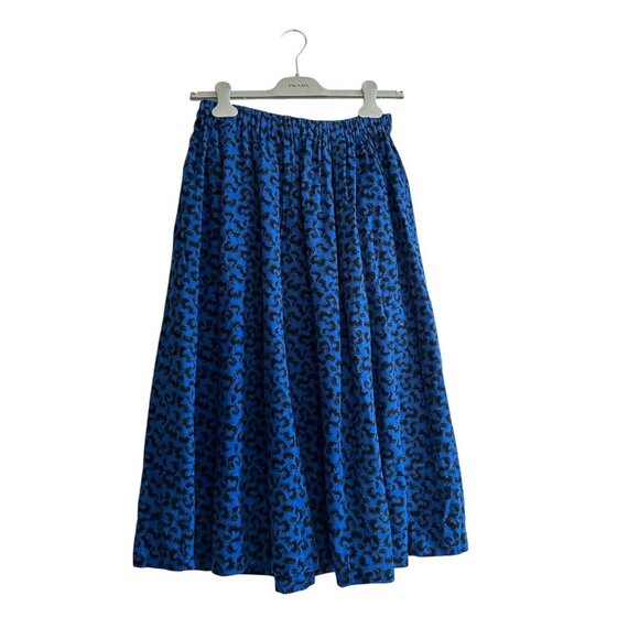 Comme des Garçons Comme des Garçons Blue Print Skirt – RA-S023 (S/S 2008) - Picture 1 of 11